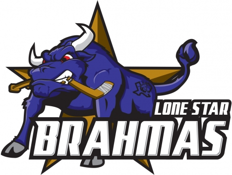 Lone Star Brahmas 2013 14-Pres Primary Logo iron on paper